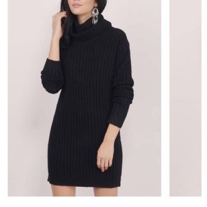 Ayda cowl neck sweater dress